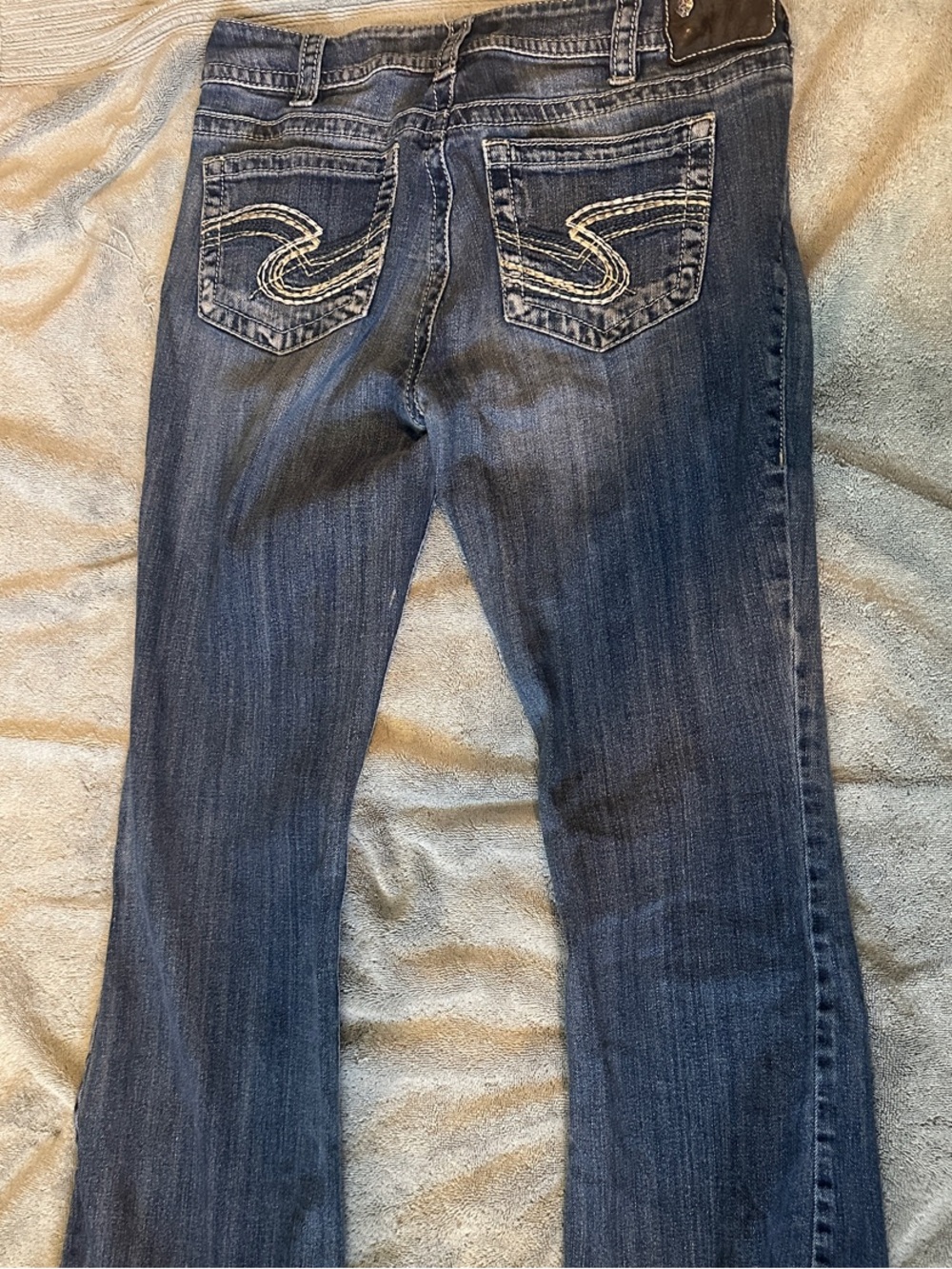 Silver Suki Jeans Women’s Wide Leg Jeans - Blue Wash